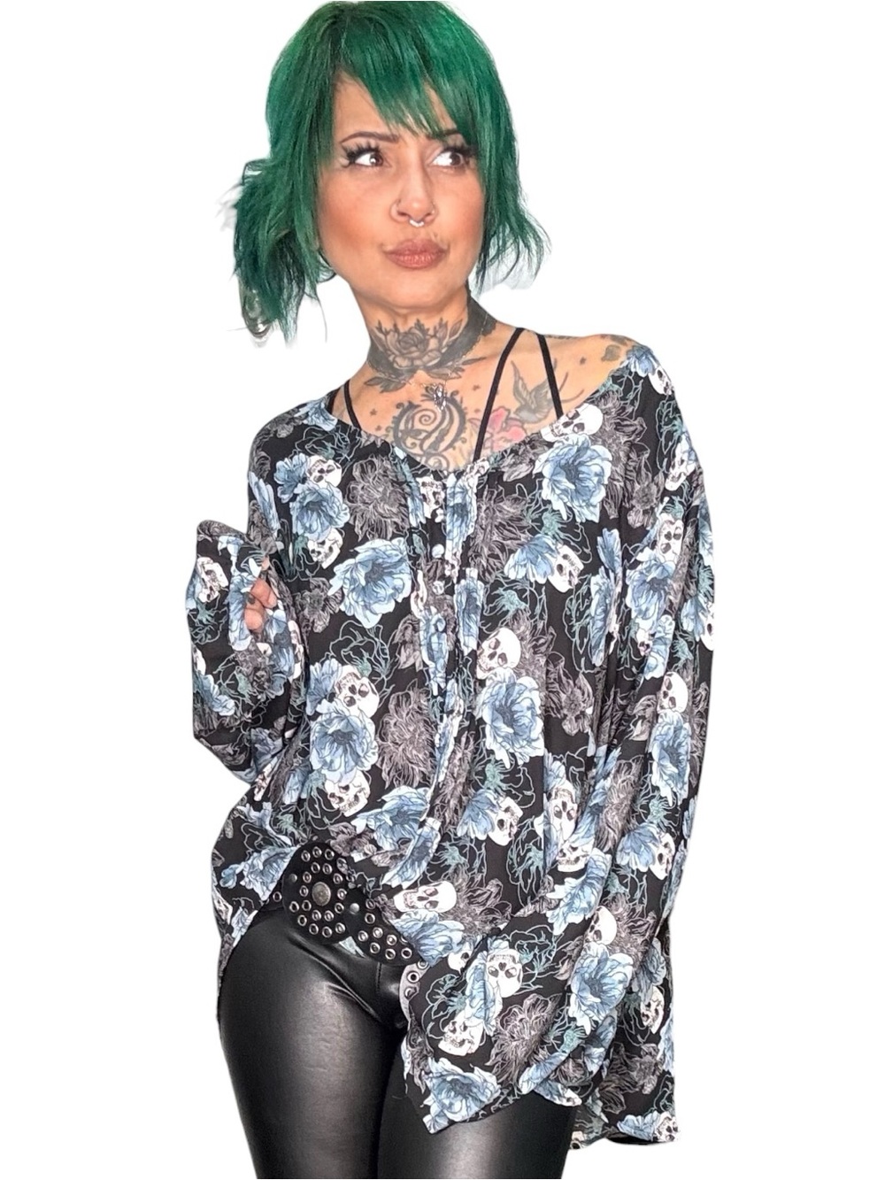 Torrid Floral blouse